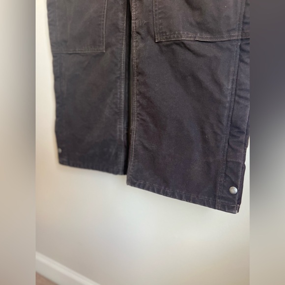 Carhartt Mens Brown Utility Carpenter Insulated Work Pants Dark Brown Size 14x32 - Picture 8 of 9